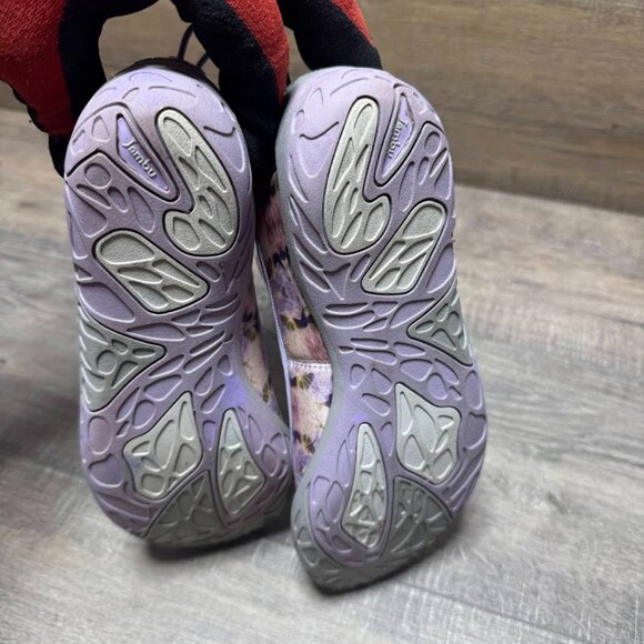 Jambu Textile Purple Ballet Flat Women's Size 8 - Picture 4 of 6